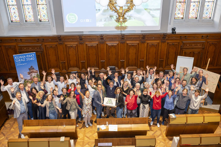 Jubiläum ein Jahr Klimapakt