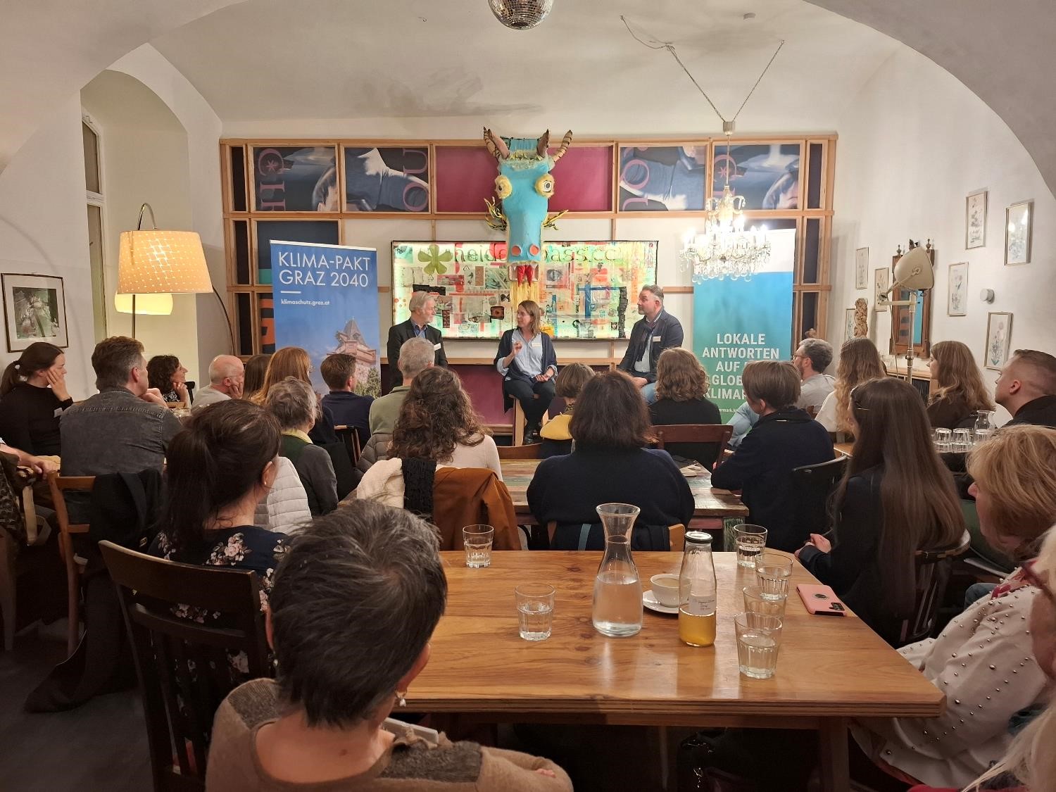 Dialogveranstaltung zum Klima-Pakt.