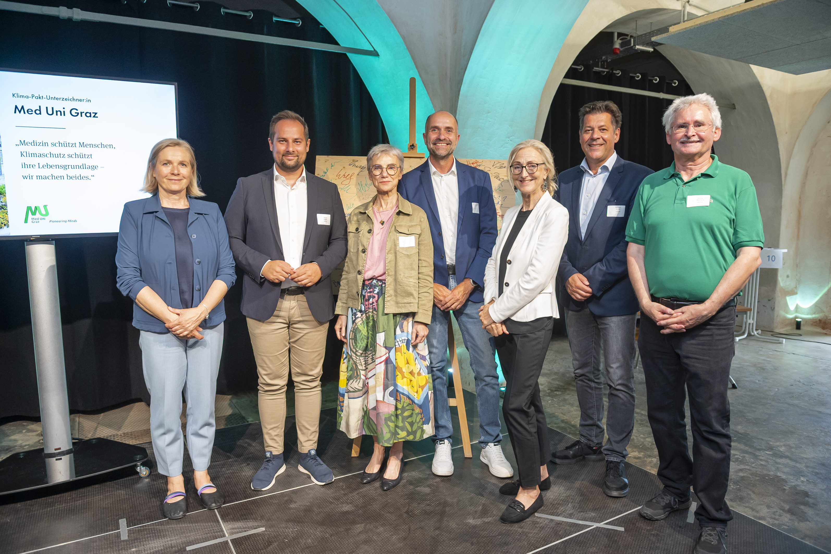 KlimaPakt Unterzeichner:in Med Uni © Stadt Graz/Fischer KlimaPakt Unterzeichner:in Med Uni